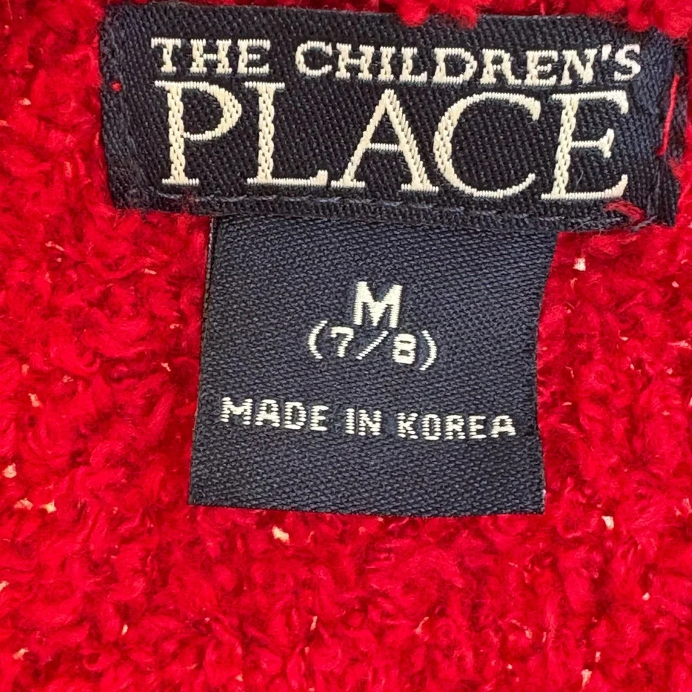 The Children’s Place Red Textured Cardigan